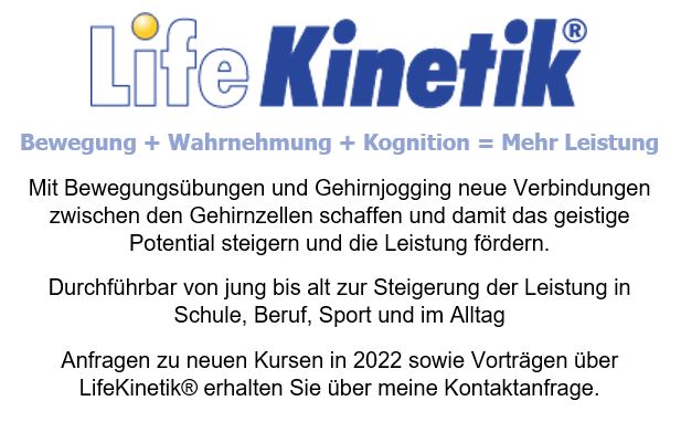 LiFe Kinetik – mit Sport zu besserer Gedächtnisleistung